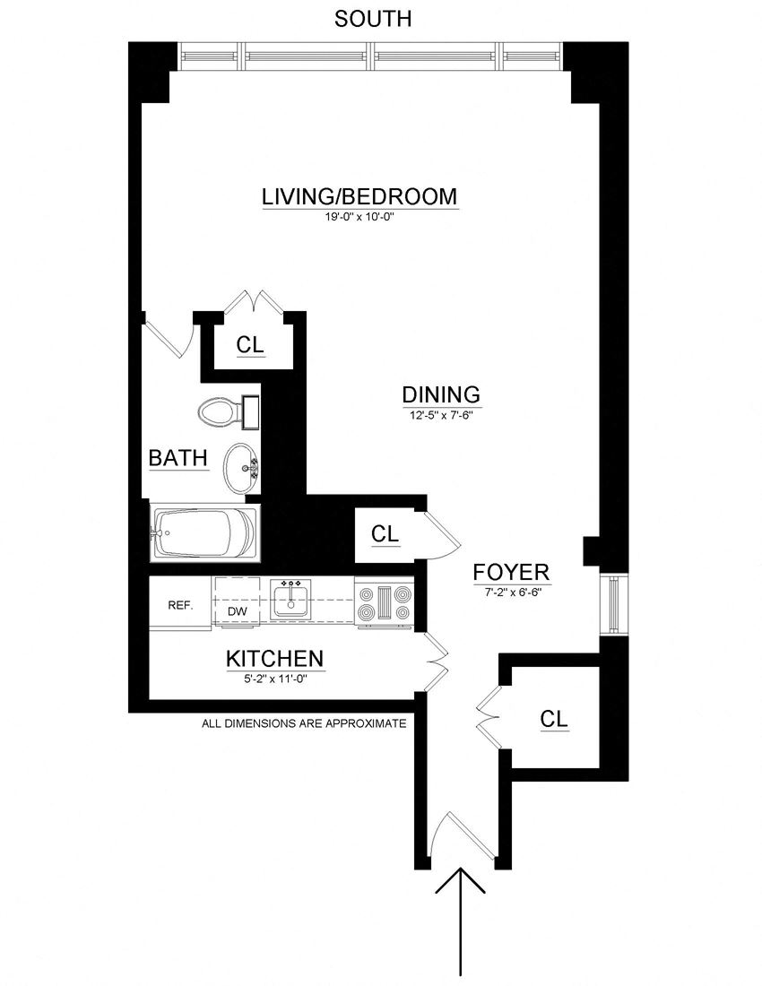 A-Line Floorplan A Line